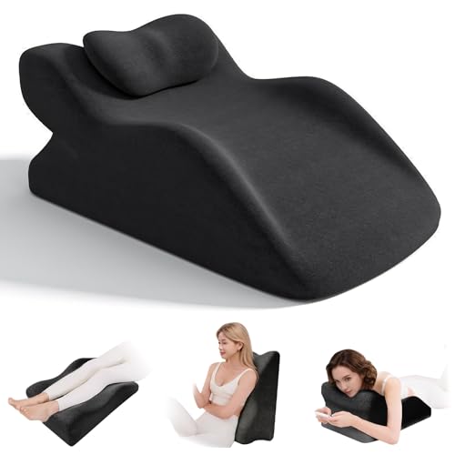 Jellybibo Venenkissen Beinhochlagerungskissen, Memory Foam...