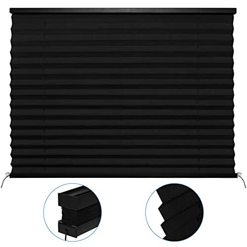 Image of RV Blinds for Camper Window,RV Window Shades Camper Blinds for Travel Trailer,Pleated Shade for Motorhome Motor Coach-32 W x 24 inch L