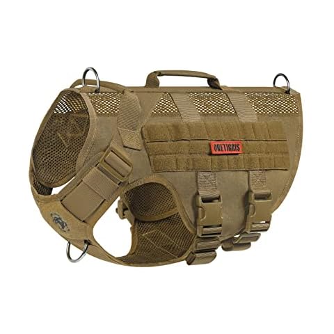 OneTigris No Pull Tactical Dog Harness Cover