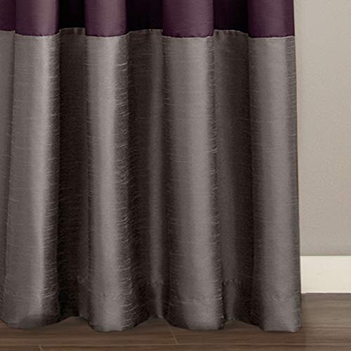 Lush Decor White/Gray Prima Window Curtains Panel Set for Living Dining Room, Bedroom (Pair), 54 x 84-inch, 54" W x 84" L - Image 4