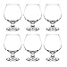Produktbild Almagic Old Fashioned Brandy Glass Set von 6, 12OZ Crystal Brandy Snifter Set Geeignet für Hochzeit, Jubiläum, Geburtstag, Partys, Weihnachten, Premium Home Bar Glass Set Wahl