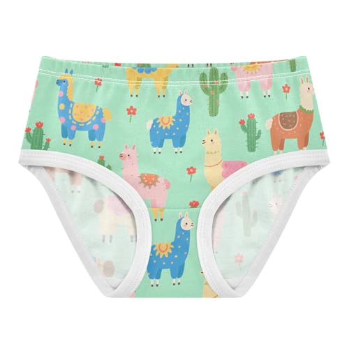 GuoChe Training Panties Stretchy Triangle Panties Comfort Color for Toddler in Sizes 2T,3T, 4T, 5T, 6Y and 8Y