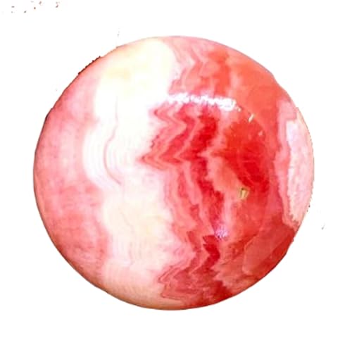 Rhodochrosite naturelle ronde 20mm pour créer un bijou unique à offrir en cadeau