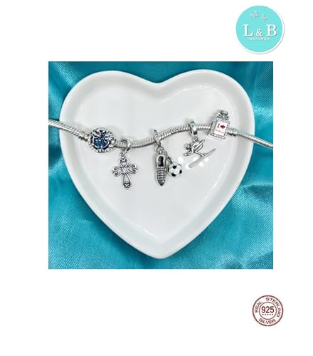 Berloque AMO FUTEBOL 2 em Prata 925