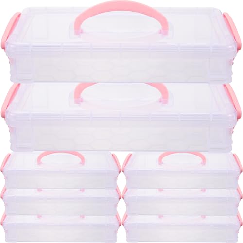 Boîtes de rangement pour stylos plastique transparent organisateur bureau élève