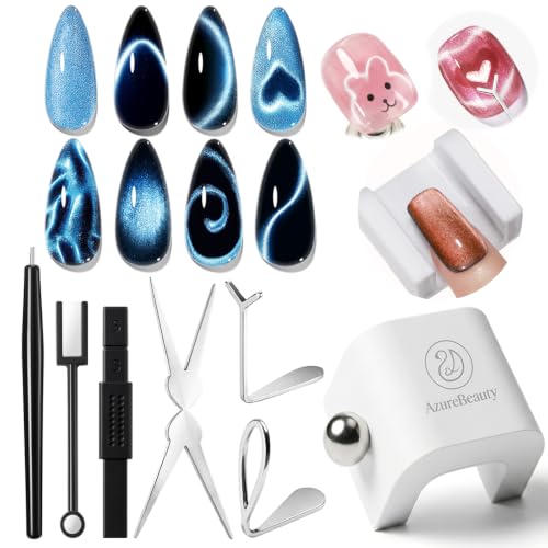AzureBeauty Cat Eye Magnet 5D Nail for Cateye Gel Polish Nail Stuff
