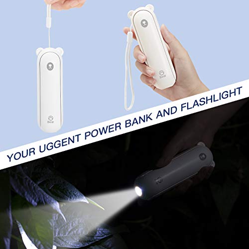 Jisulife Handheld Fan With 4800 Mah Powerbank Max 46 Hours Runtime,Pocket Fan Portable Battery Operated Or Usb Powered Folding Personal Fan,3 Speeds,Enhanced Airflow,Rechargeable Quiet Mini Fan-White #TOP4