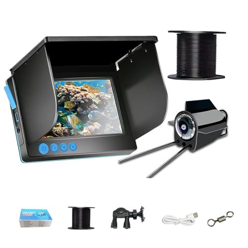 Caméra de pêche sous-marine étanche IP65 avec moniteur portable de 5 pouces