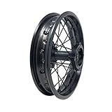 MYK Rim Wheel 1.85x12 inches for tires 3.00-12, Compatible with Tao Tao DB14 and many other models...