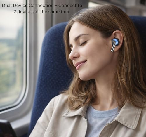 Image of Original for OnePlus Buds Pro 3 True Wireless Earbuds Built for Immersive Spatial Acoustics, Dynamic Bass Boost, Smart Noise Management, Rapid Pairing (Blue)
