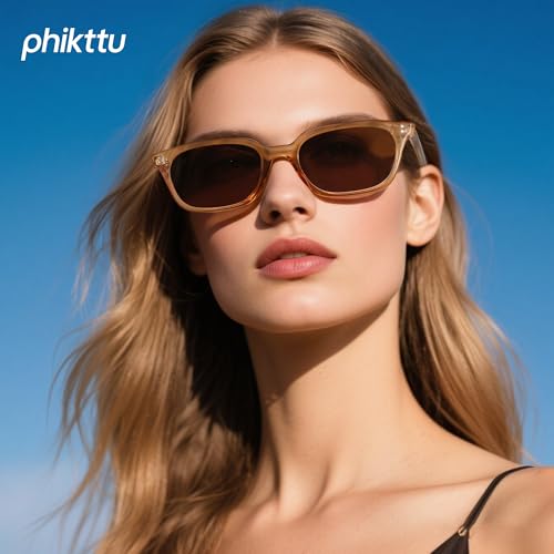 Sunglasses Womens Polarized Square Sunglasses for Women Trendy UV400 Protection Sun Glasses2