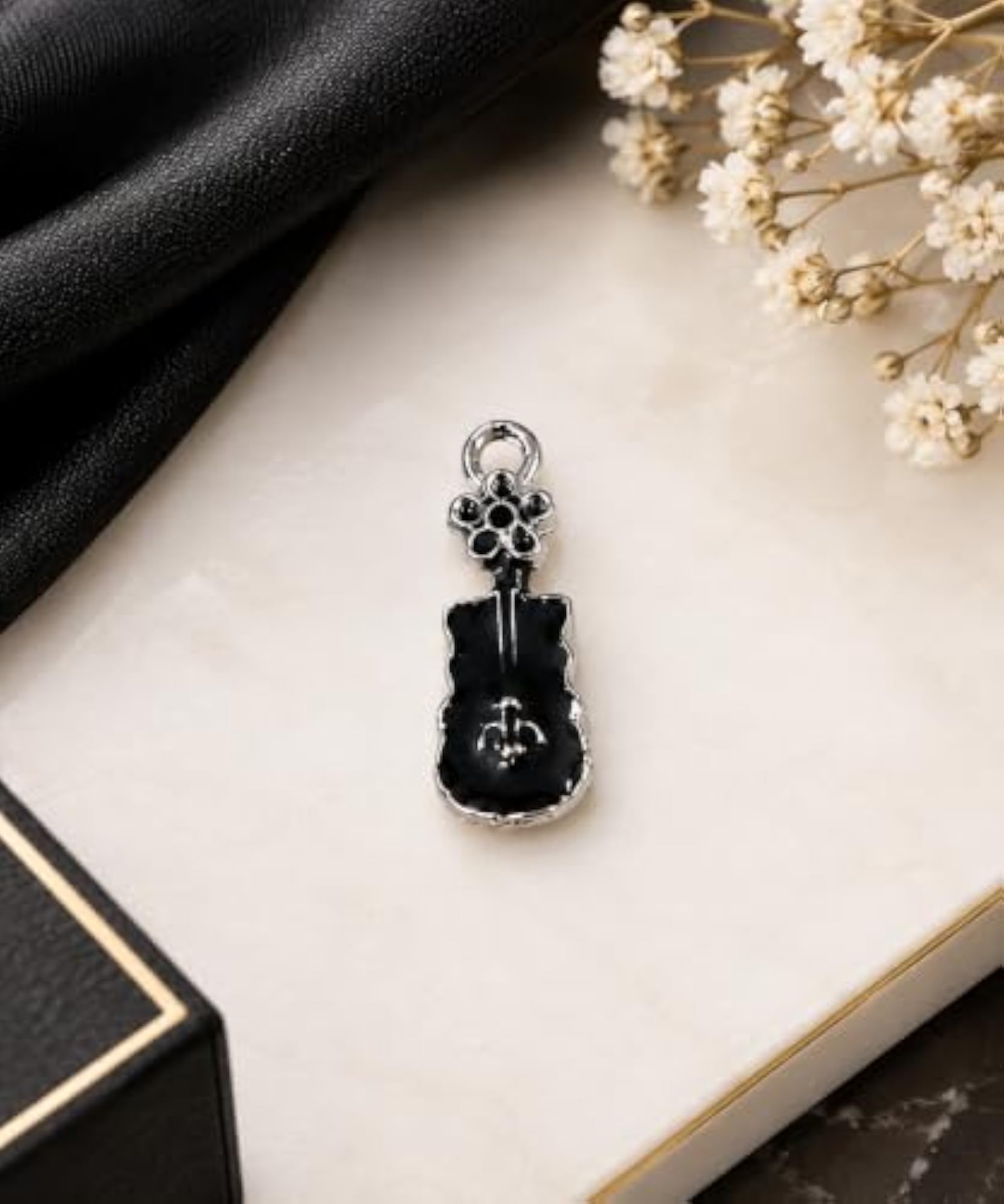 Violin Enamel Lapel Brooch Pin for Suits & Blazers