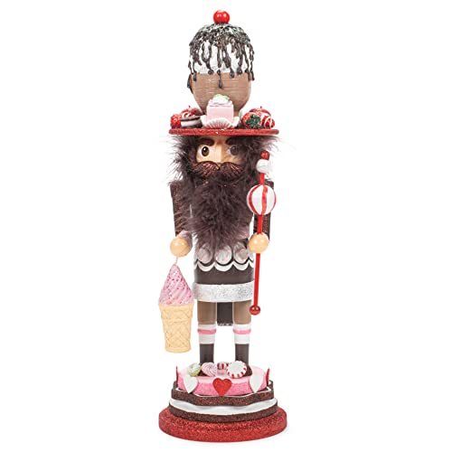Kurt S. Adler HA0583 Hollywood Chocolate Sundae Nutcracker, Multi-Colored