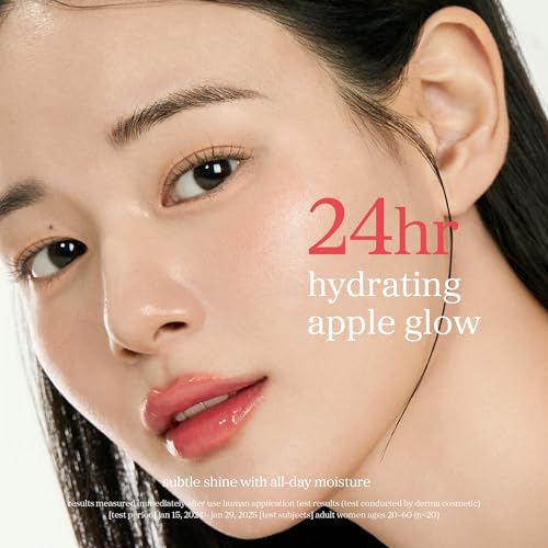 Image of NOONI Korean Lip Oil - Appleguava | Long-Lasting, Moisturizing, Plumping, Revitalizing for Dry Lips, Waterproof, No Peel Off, Korean Tint, Hydrating Lip Stain, Nourishing Crystal Clear, 0.12 FL Oz