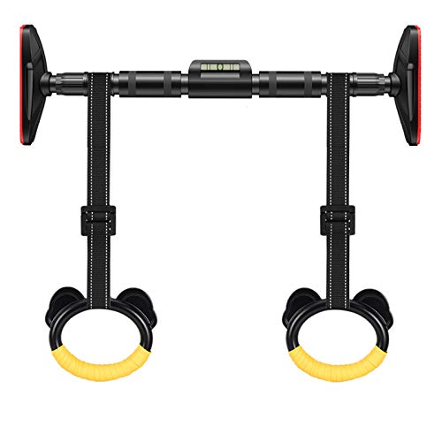 Barre De Traction De Fitness, Corridor De Porte Facile À Utiliser Suspension De La Barre D'entraînement, avec Bague pour Enfants, Charge 300 Kg, 66-90cm