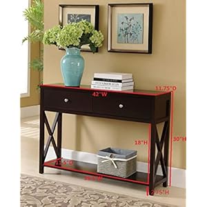 Kingsbrandfurnitureconsolesofaentrywaytablewithstorageshelfdrawerscherry Urban Country Home Decor Kings brand furniture console sofa entryway table with storage shelf drawers cherry urban country home decor