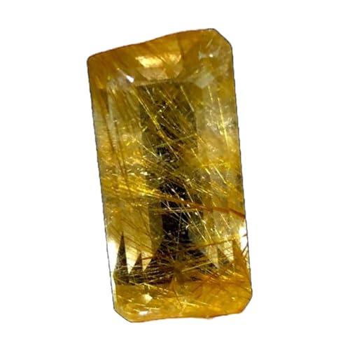Pierre précieuse naturelle à facettes 24 mm pour collier et bague faits main