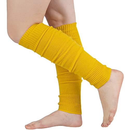 Mysocks Leg Warmers Extra Soft Stylish Fancy Winter 80S Party Dance Neon Long Legwarmers For Women Girls Ladies #TOP1