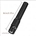 Yxisn5 Dual Band Soft Radio Antenna VHF UHF 136-174MHz 400-470MHz Ham Radio Antenna 3.15-Inch Walkie Talkie Mini Whip BNC Antenna High Gain for TK300 TK320