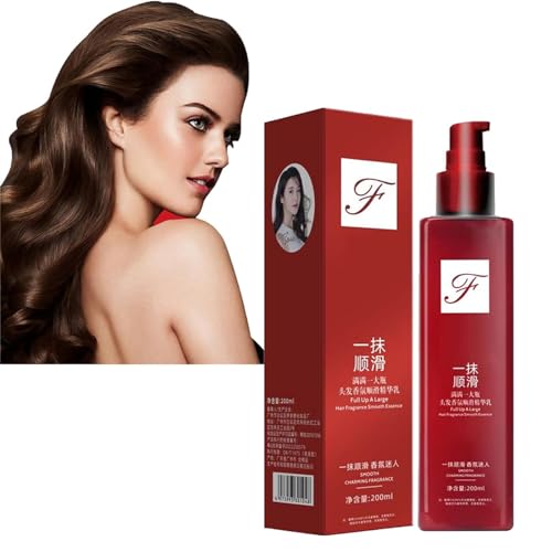 Pemarlis 200ml Acondicionador sin lavado, Crema Alisadora De Proteinas, Crema Alisadora, Humedad Profunda Repara el Cabello Dañado o Seco, Hair Straightening Cream Para Todo Tipo De Cabello