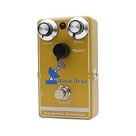 [Easy Set-up] Essential delay time, level, and repeat controls for quick ambience adjustment [Creative Applications] Delays exceeding 120ms for rhythmic experimentation and dynamic responses [Vintage Echo] Analog direct signal path preserves authenti...