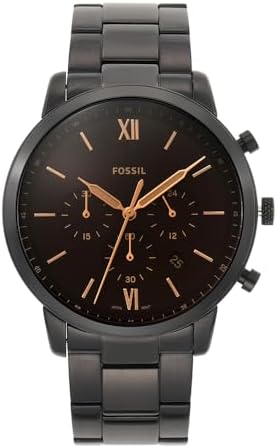 Fossil Neutra Watch for Men, Quartz Chronograph Movement with Stainless Steel Strap
