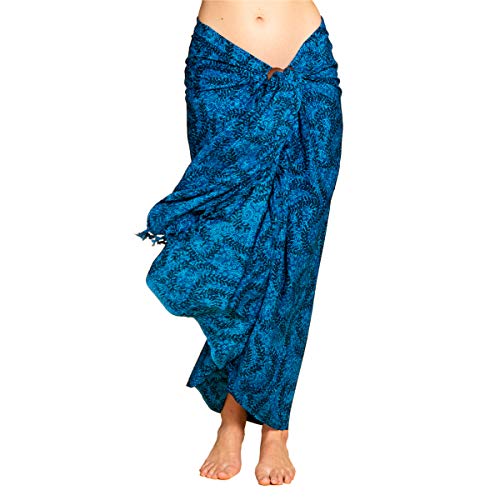 PANASIAM Sarong B108 blue tones, L