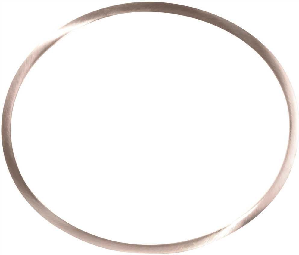 S6-16X19-3003 558634 Stainless Steel Oval Sink Rim, 19" x 16"