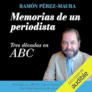 Diseño de la portada del título Memorias de un periodista