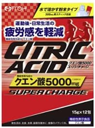Amazon 井藤漢方製薬 クエン酸5000スーパーチャージ 15g 12包 2 井藤漢方製薬 健康食品 通販