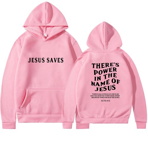 Generisch Sudadera con capucha de gran tamaño para mujer, estampado en la espalda, blusa, sudaderas de manga larga, monocolor, jersey de invierno para mujer, sudadera de forro polar, Sudadera con