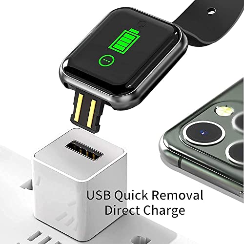 Leop Smart Watch,1.44 Inch Fitness Tracker With Hr Monitor, Sleep Tracker, Stopwatch, Ip65 Waterproof Fitness Watch Works With Ios, Android For Men, Women-Black #TOP1