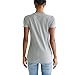 AEROPOSTALE Women's Aero SS Graphic Tee-Circle, Medium Heather Grey, X-Large
