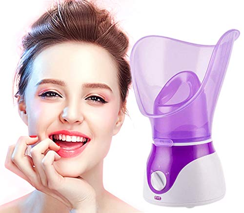 Facial Steamer,Spa Home Face Steamer Sauna Pores Cleanse-BPA Free Warm Mist Sprayer for Steaming Face Skin Care