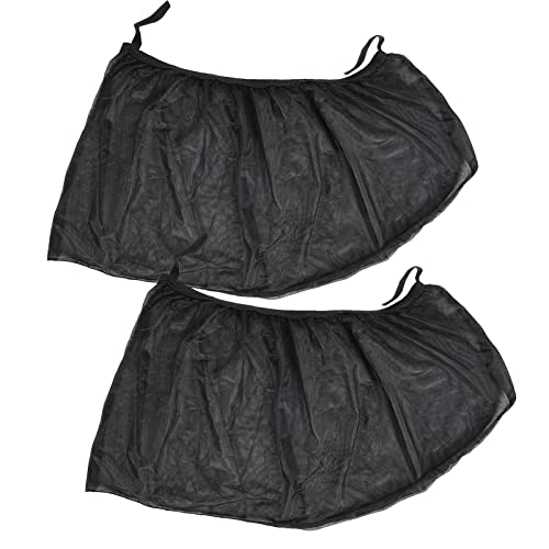 Parasol de ventana trasera de coche protector de malla transpirable infantil 4