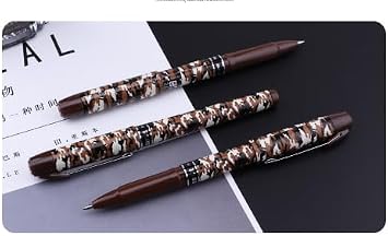 BaoKe Roller Ball Pens, Liquid Gel Needlepoint Pens 0.5mm, Writing Signature for Office, 12Pcs Pack PC2588(black)