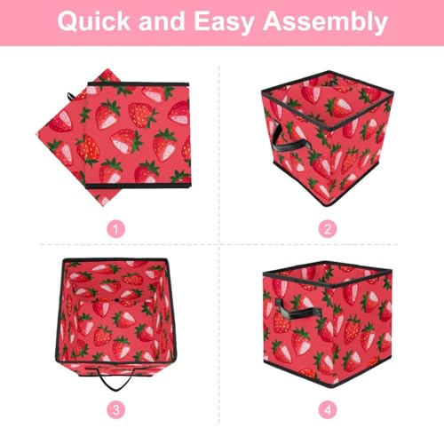 Panier de rangement pliable pour vêtements et linge de maison