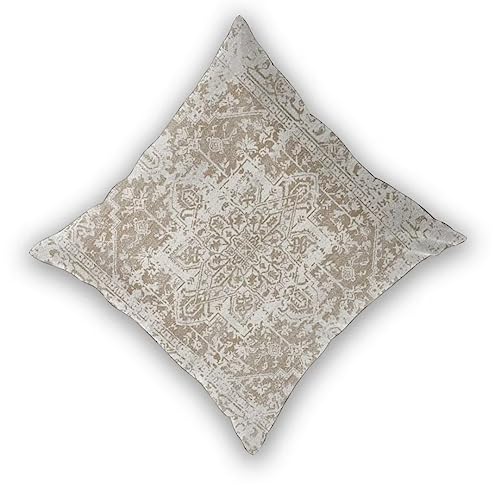 Sunshineyan Brown Beige Carpet Boho Pillow Covers 16x16 Set of 2 by Sunshineyan - Used condition - Image 2
