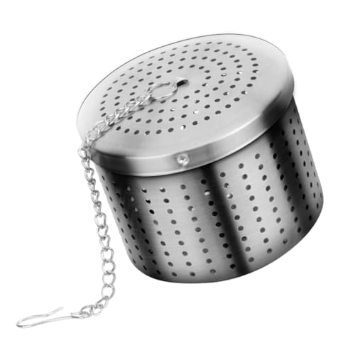 SUPVOX Passoire à Thé en Acier Inoxydable, Infuseur à Épices pour Thé en Feuilles et Assaisonnements, Filtre Multifonctionnel Cuisine et Préparation de Boissons