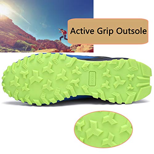 Tênis masculino Dannto para trilha e corrida ao ar livre, caminhada, leve, antiderrapante, para cami