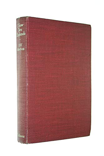 I saw two Englands / H.V. Morton B00A02OBOE Book Cover