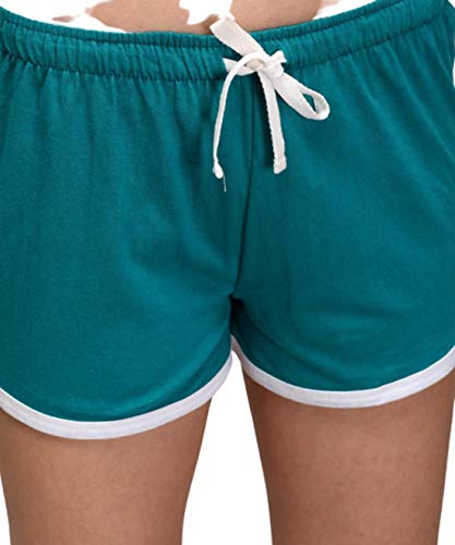 Image of KOTTY Women's Night Shorts(Red&Green,30)