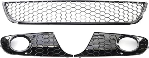 Grille de pare-chocs VW en nid d'abeille pour calandre avant inférieure de voiture