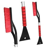 CHILDWEET 雪かき 車の除雪機 トラック用スノーブラシ トラックフロントガラス用アイススクレーパー スノーカーブラシ ウィンドウスクレーパー スノースクレーパー ミチューブ Rosy