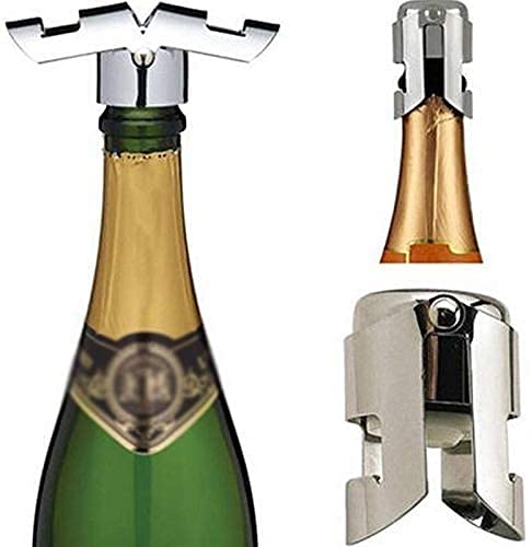 Bouchon Bouteille Vin Bouchon De Vin 1 pièces Home Bar Wine Collection Sealer Acier Inoxydable Vin Rouge Champagne 929