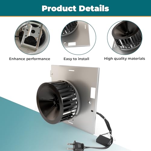 S97017065 Bathroom Exhaust Fan Assembly S-97017065 for 676-A 676-B 676-C 676F-A 676F-B 676F-C N676-C 88-K Series Bathroom Fan Motor Blower Assembly Kit 97017065 by Generic - Used condition - Image 4