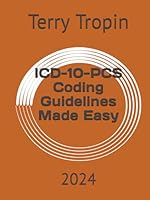 ICD-10-PCS Coding Guidelines Made Easy: 2024 B0CH2GRZBR Book Cover