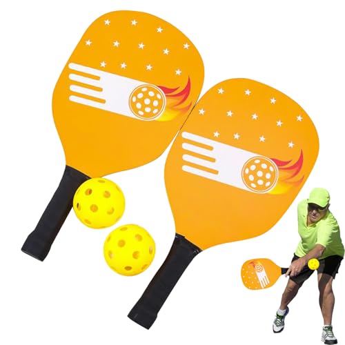 Raquette à Balle de cornichon et kit complet avec 4 balles de jeu