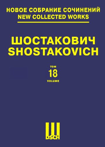 Symphony No. 3, Op. 20: Voice and Piano Reduction Volume 18