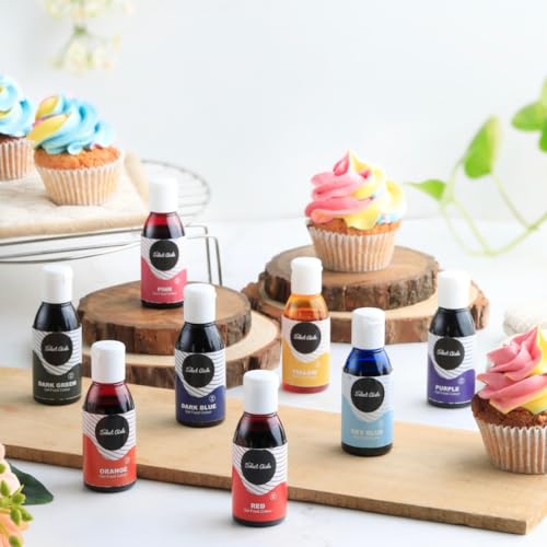 Image of The Select Aisle Concentrated Red Gel food colour - 30 ml [Food colour| Gel colour for Cakes, Cookies and other Desserts| Red Velvet Cake| Colouring agent| Baking Gel ]